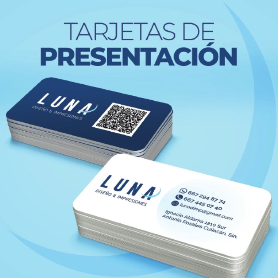 Tarjetas de presentación